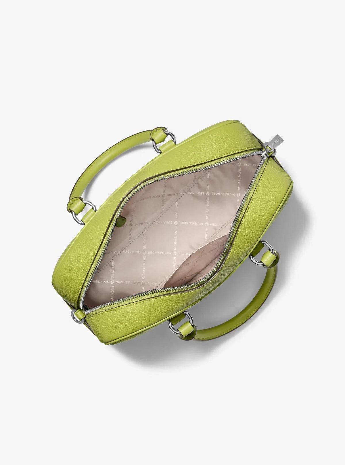 Thompson Medium Pebbled Leather Satchel