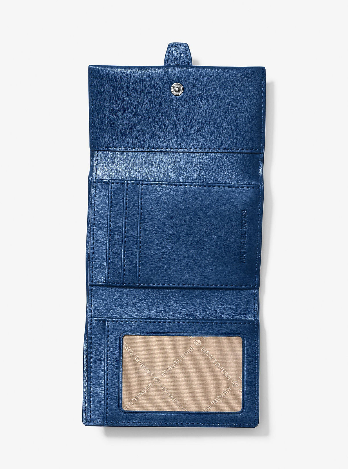 Greenwich Medium Ombré Signature Logo Tri-Fold Wallet