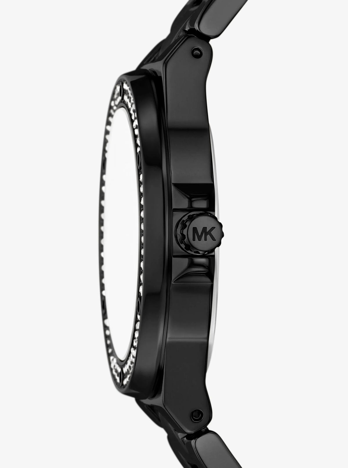 Lennox Pavé Black-Tone Watch