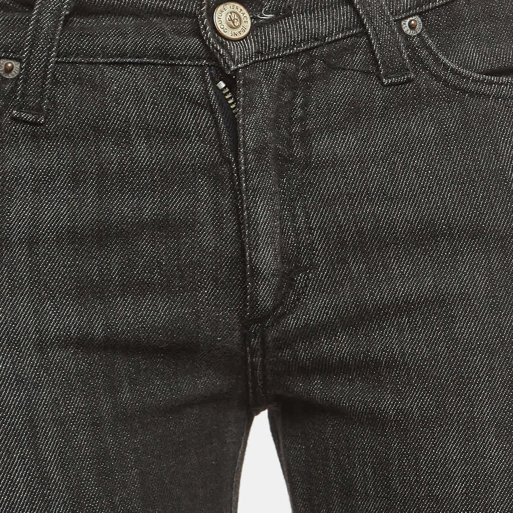 Versace Jeans Couture Black Embroidered Denim Jeans M Waist
