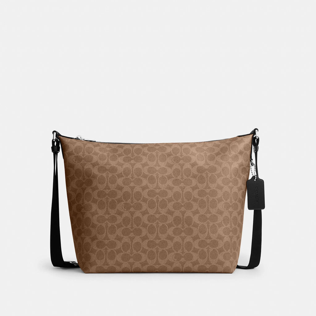 Coach Outlet Finn Hobo Bag 32 In Signature Canvas