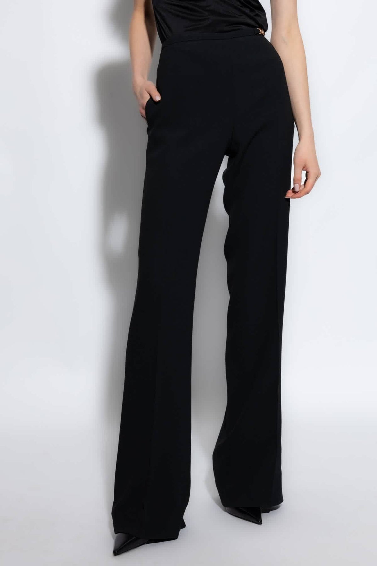 Versace Cady Wide-Leg Pants