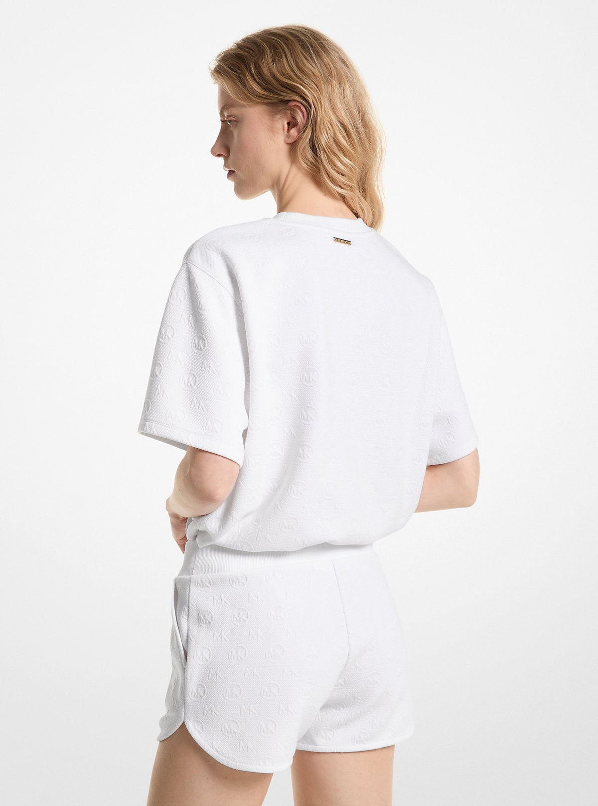Logo Jacquard Knit Shorts