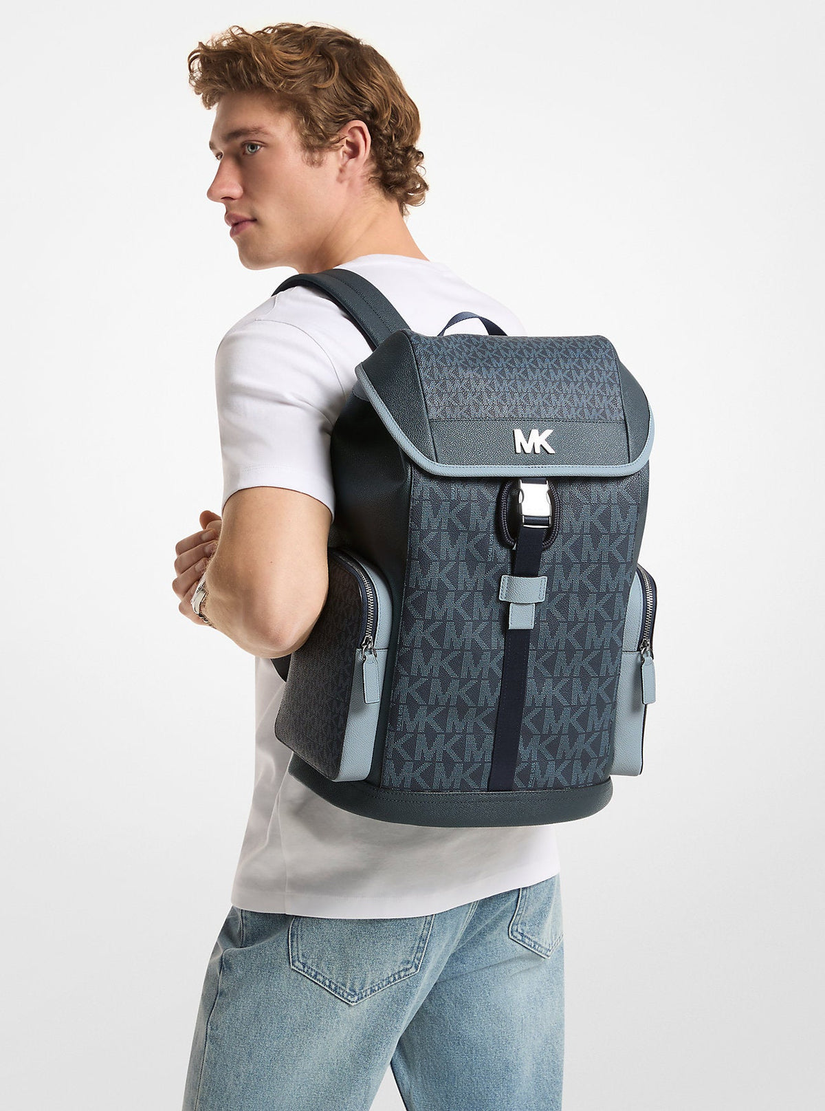 Cooper Medium Signature Logo City Backpack