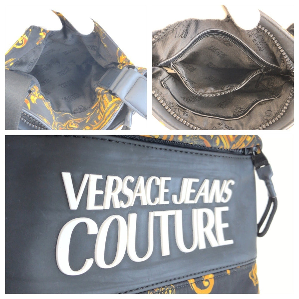 Versace yellow Nylon Shoulder Bag (Pre-Owned)
