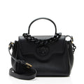 Versace Calfskin La Medusa Medium Top Handle