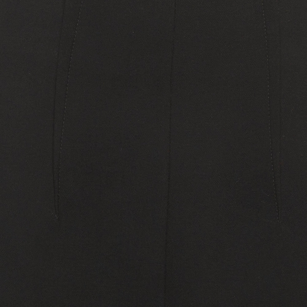 Versace Collection Black Cotton Blend High Rise Shorts