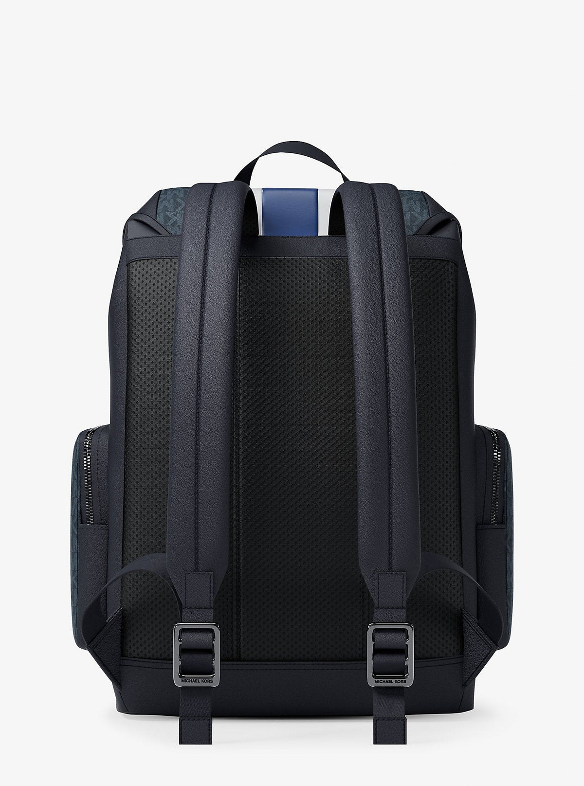 Cooper Medium Striped Signature Logo City Backpack