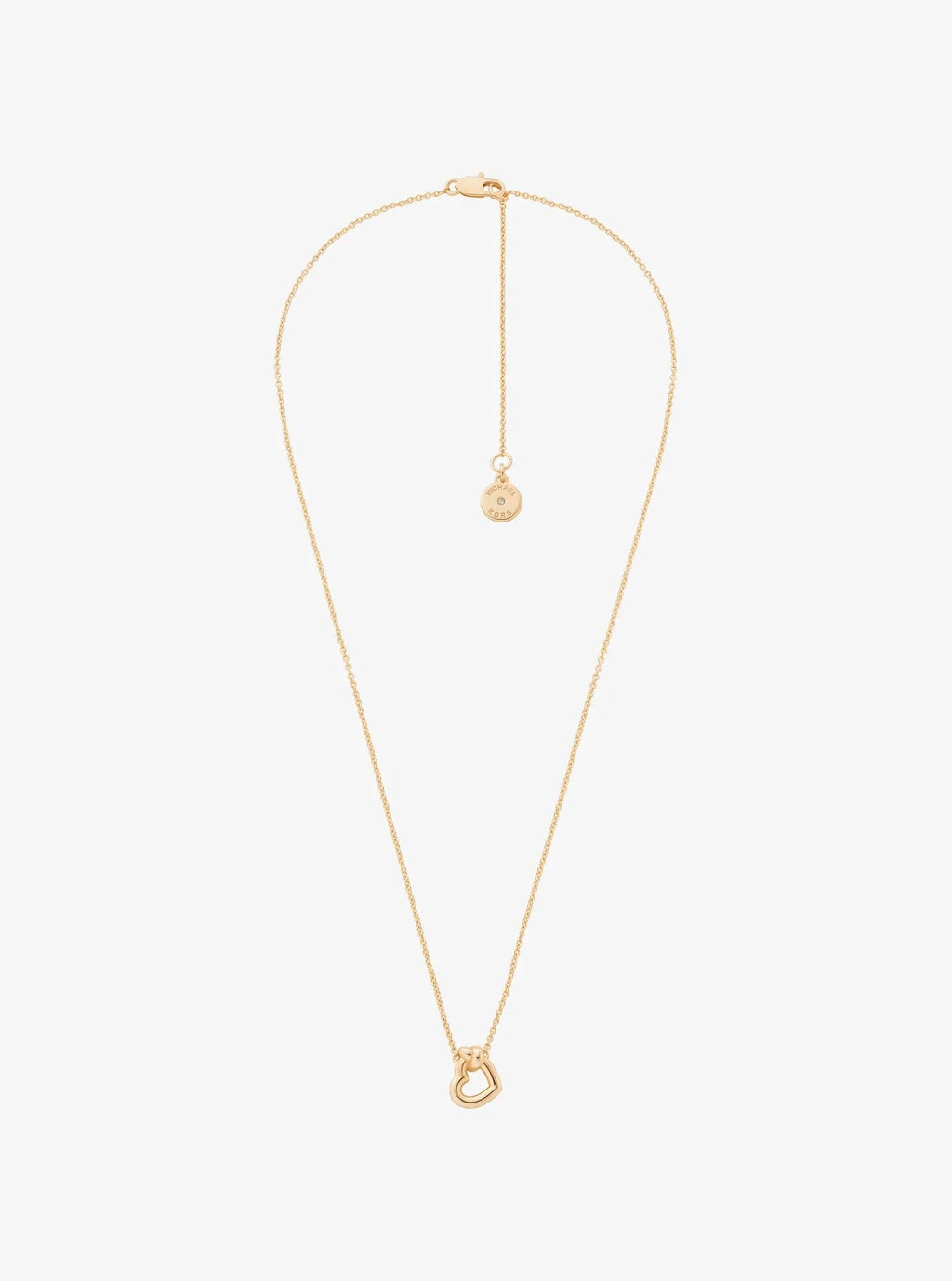 Knotted Heart Necklace and Earrings Gift Set