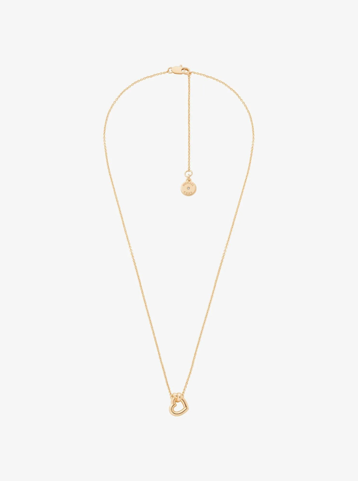 Knotted Heart Necklace and Earrings Gift Set