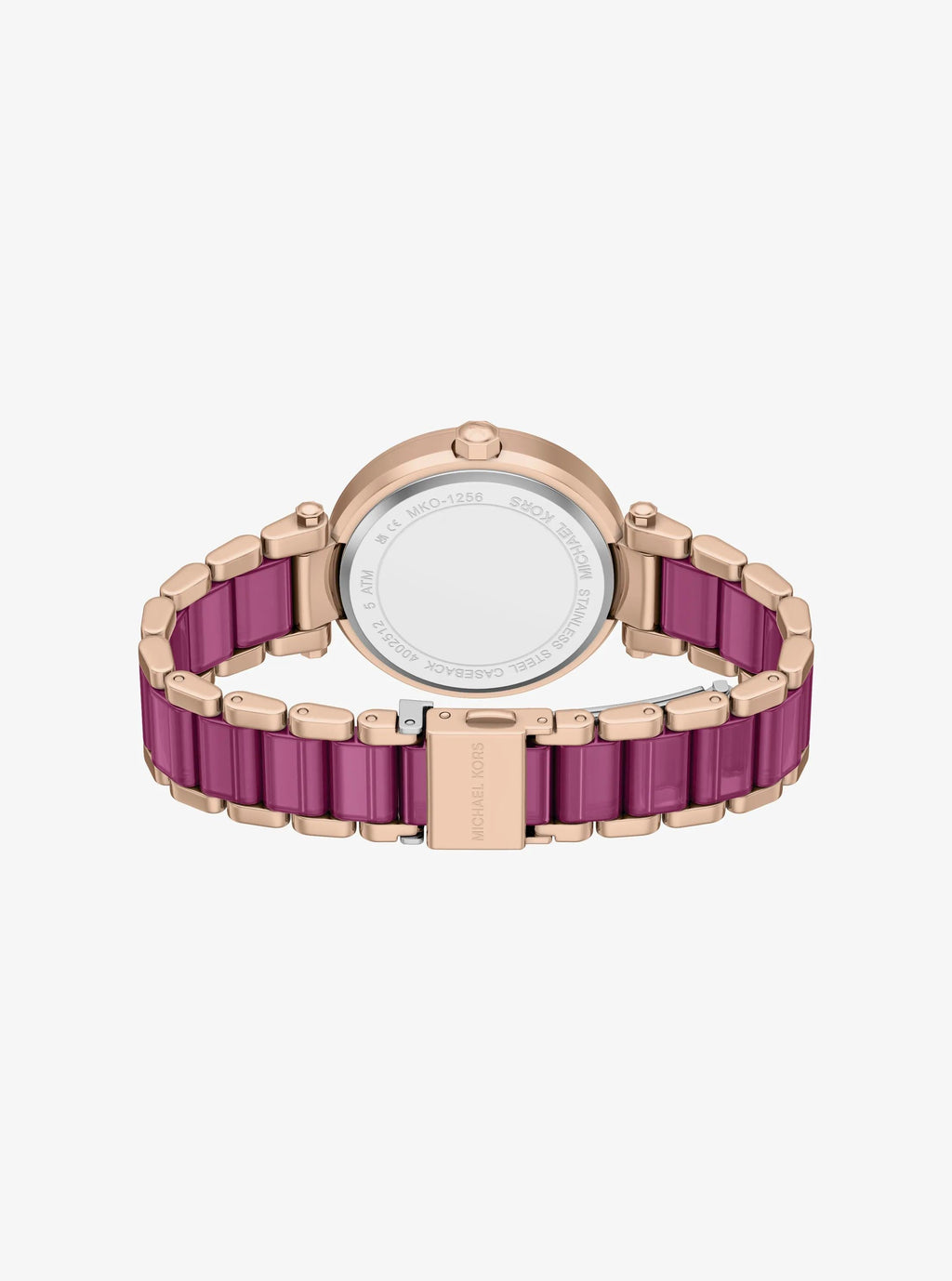 Oversized Parker Pavé Pink-Tone Watch