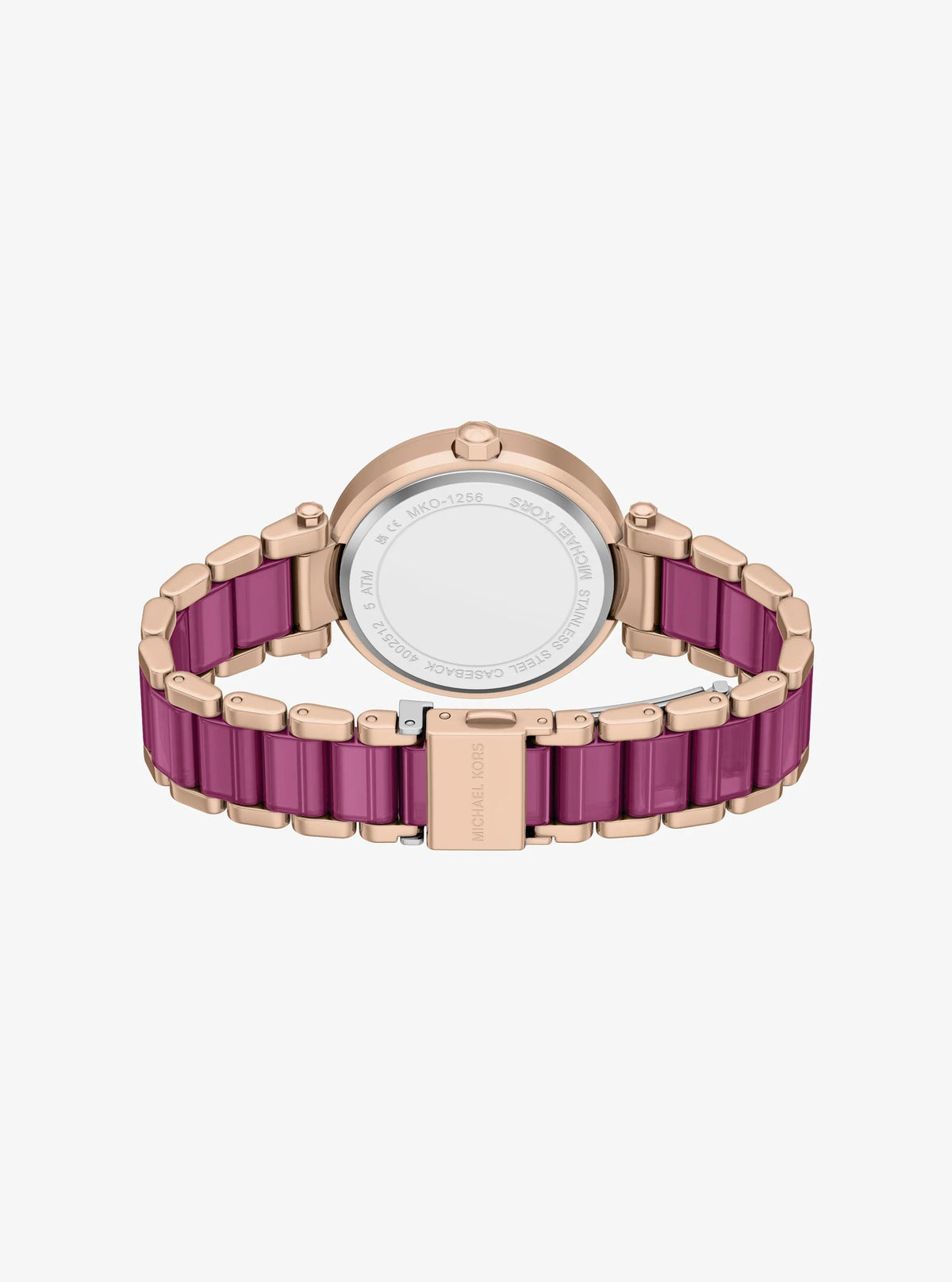 Oversized Parker Pavé Pink-Tone Watch