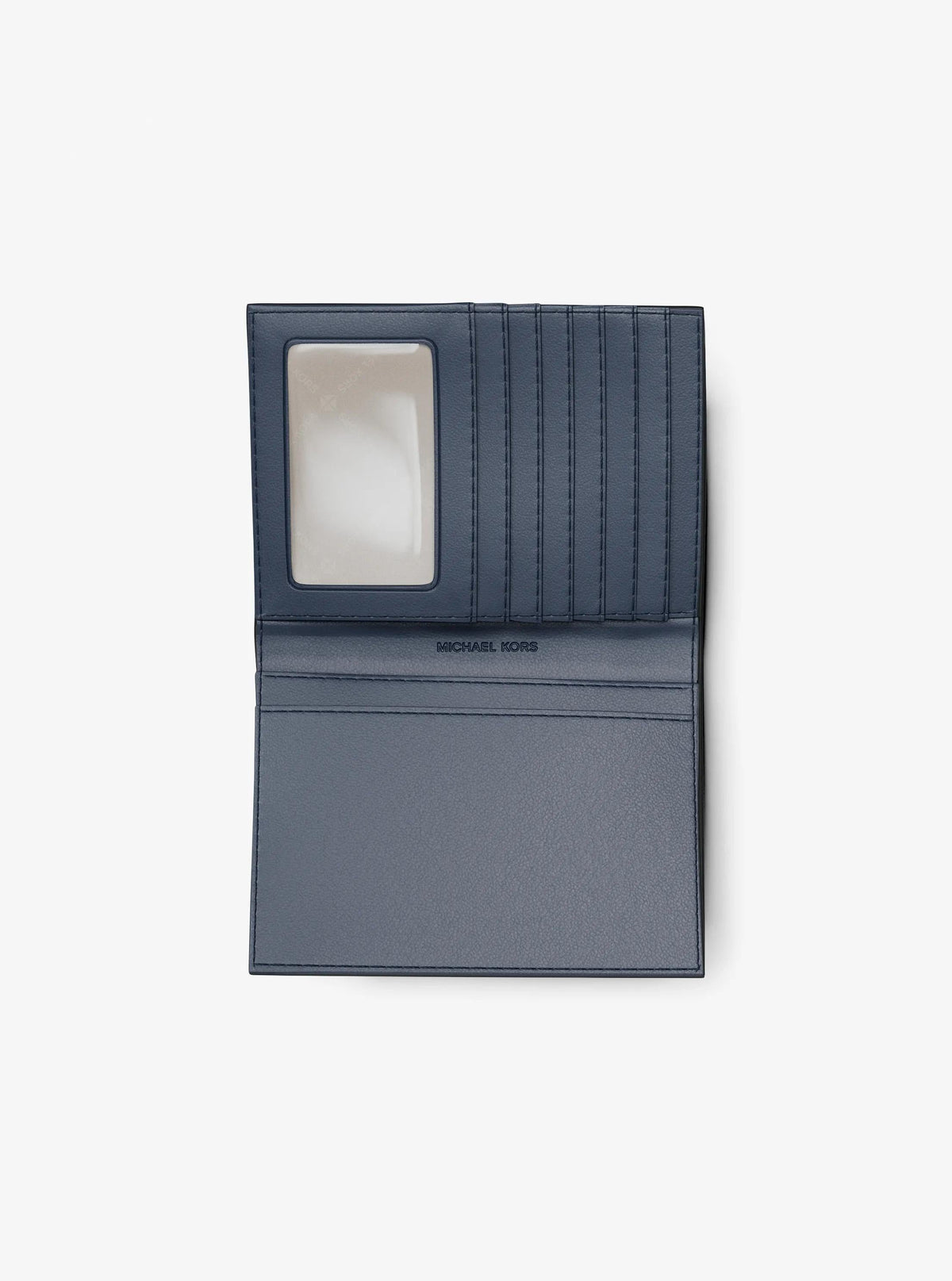 Jet Set Travel Medium Striped Signature Logo Passport Case