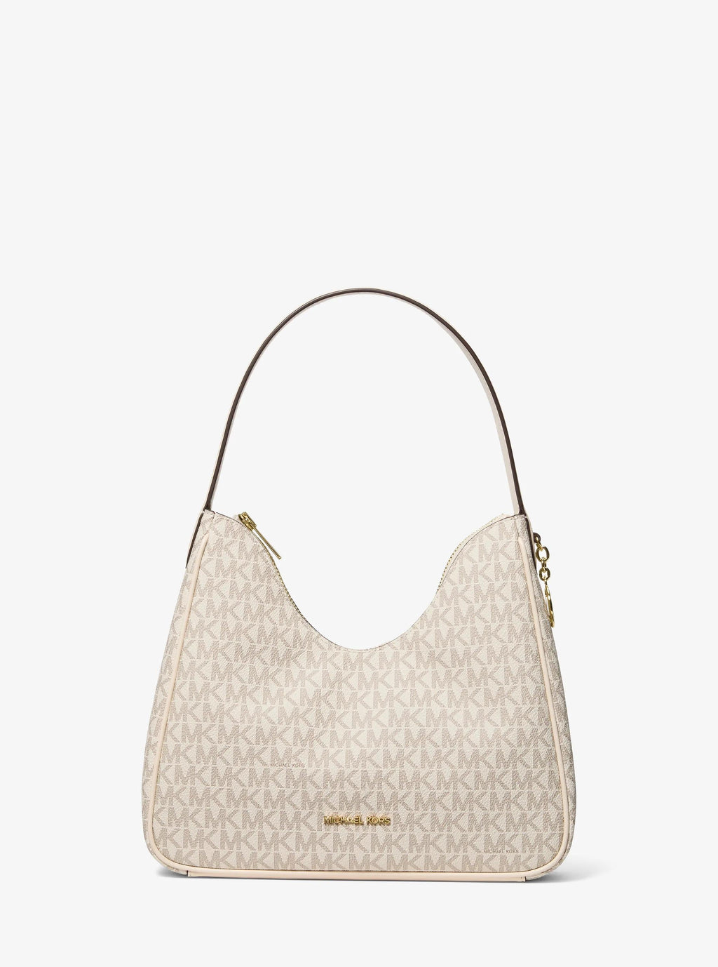 Nayla Small Signature Logo Hobo Shoulder Bag