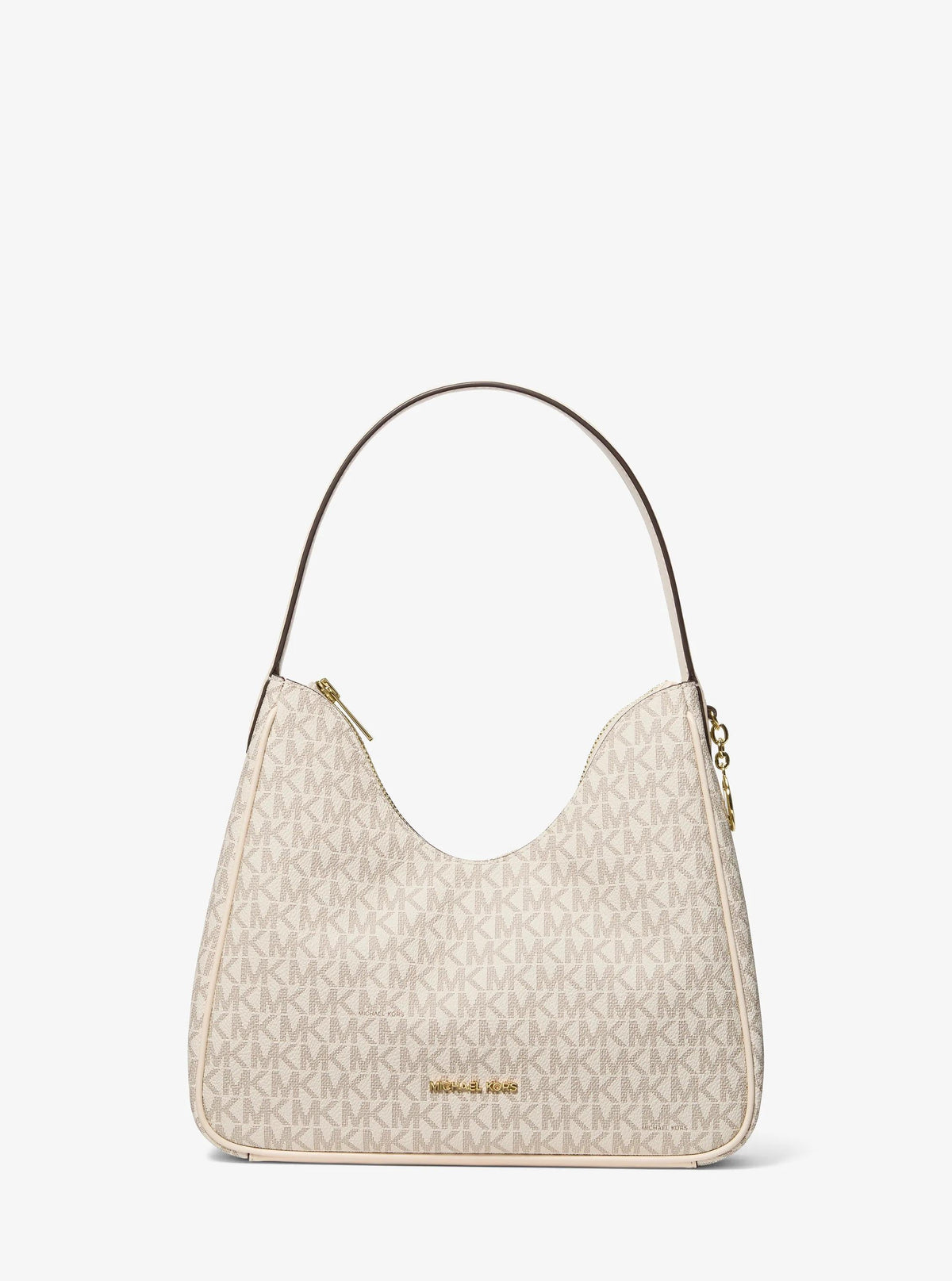 Nayla Small Signature Logo Hobo Shoulder Bag