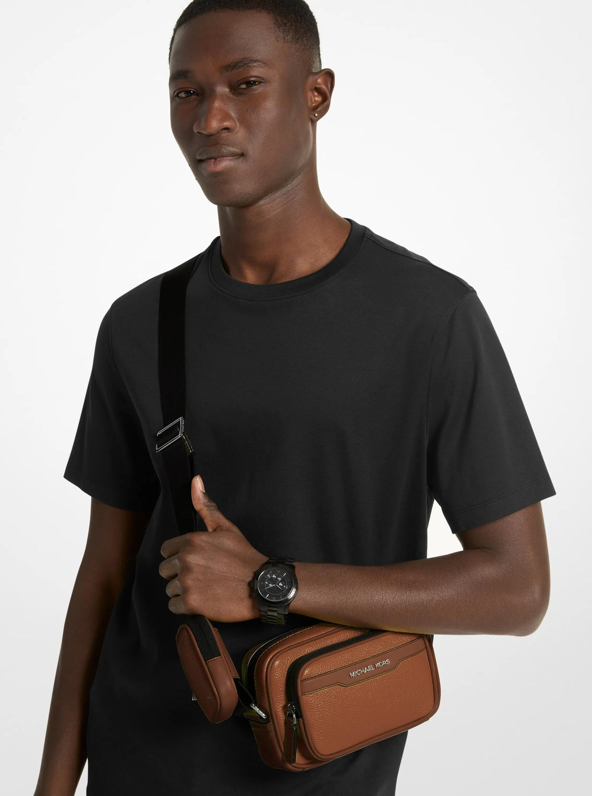 Cooper Pebbled Leather Camera Bag