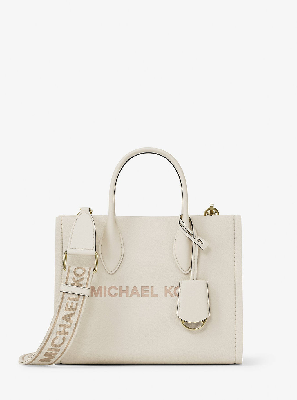 Mirella Small Pebbled Leather Convertible Crossbody Bag