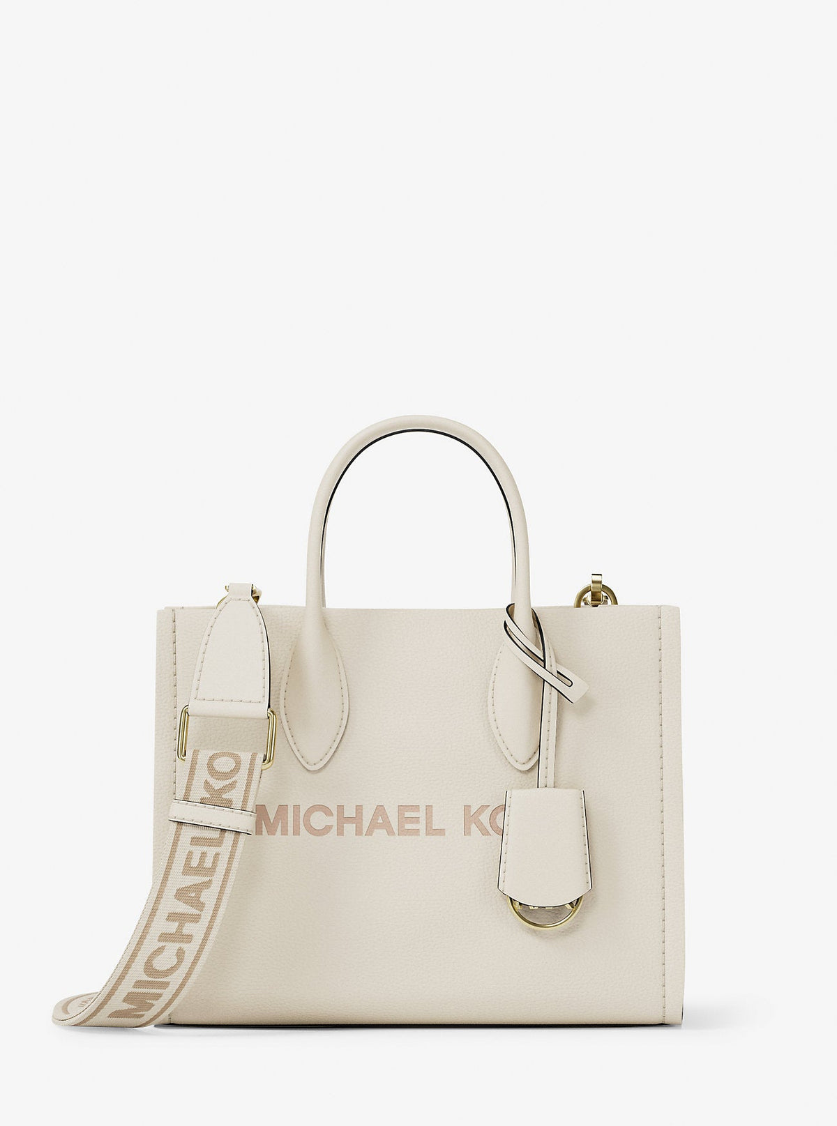 Mirella Small Pebbled Leather Convertible Crossbody Bag
