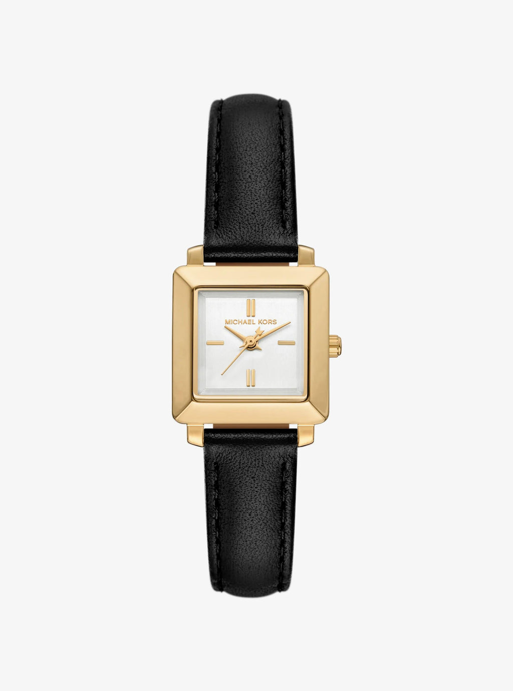 Mini Gwynn Gold-Tone and Leather Watch