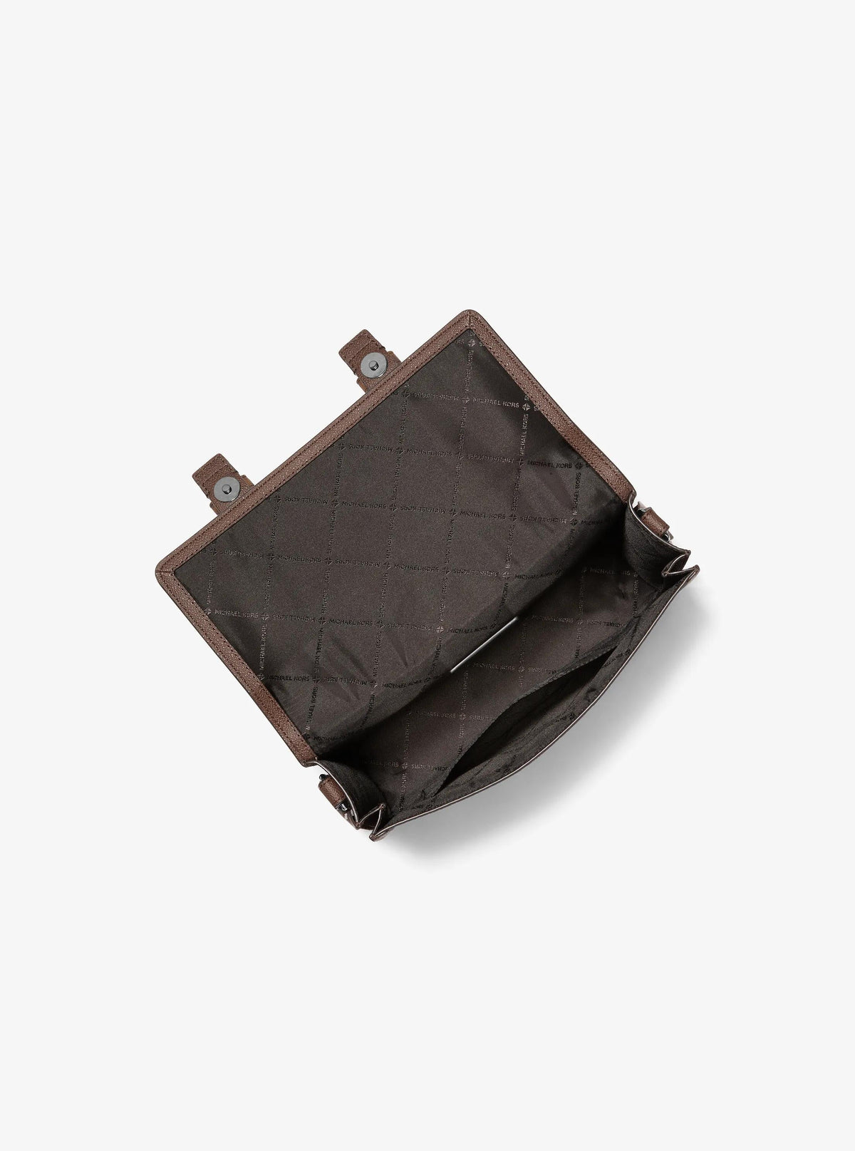 Cooper Pebbled Leather and Signature Logo Trunk Crossbody Bag