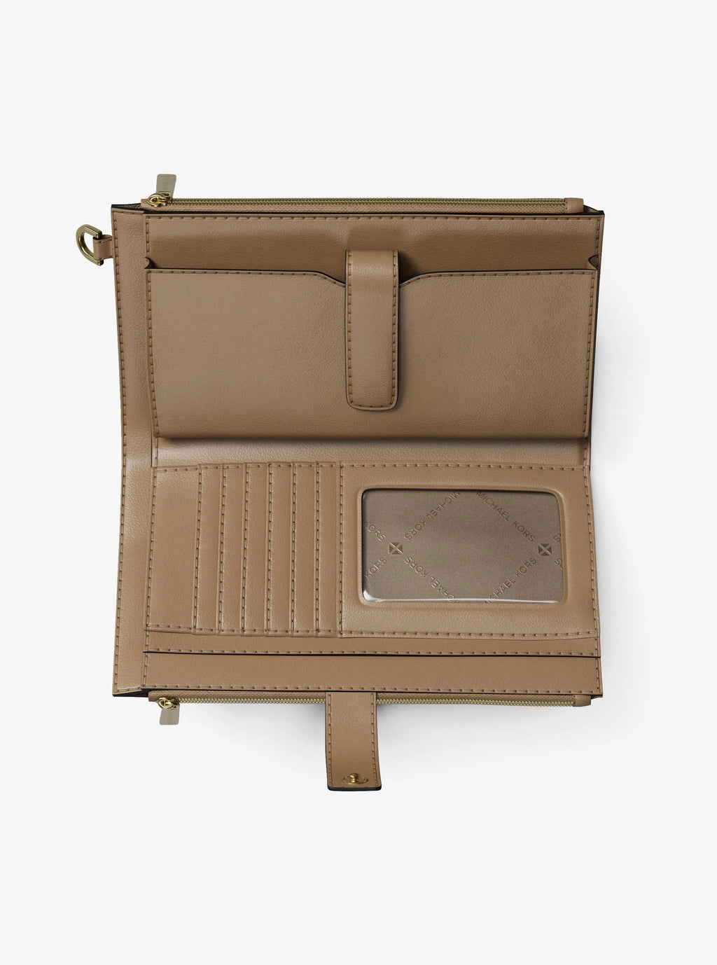 Jet Set Large Signature Logo Wristlet