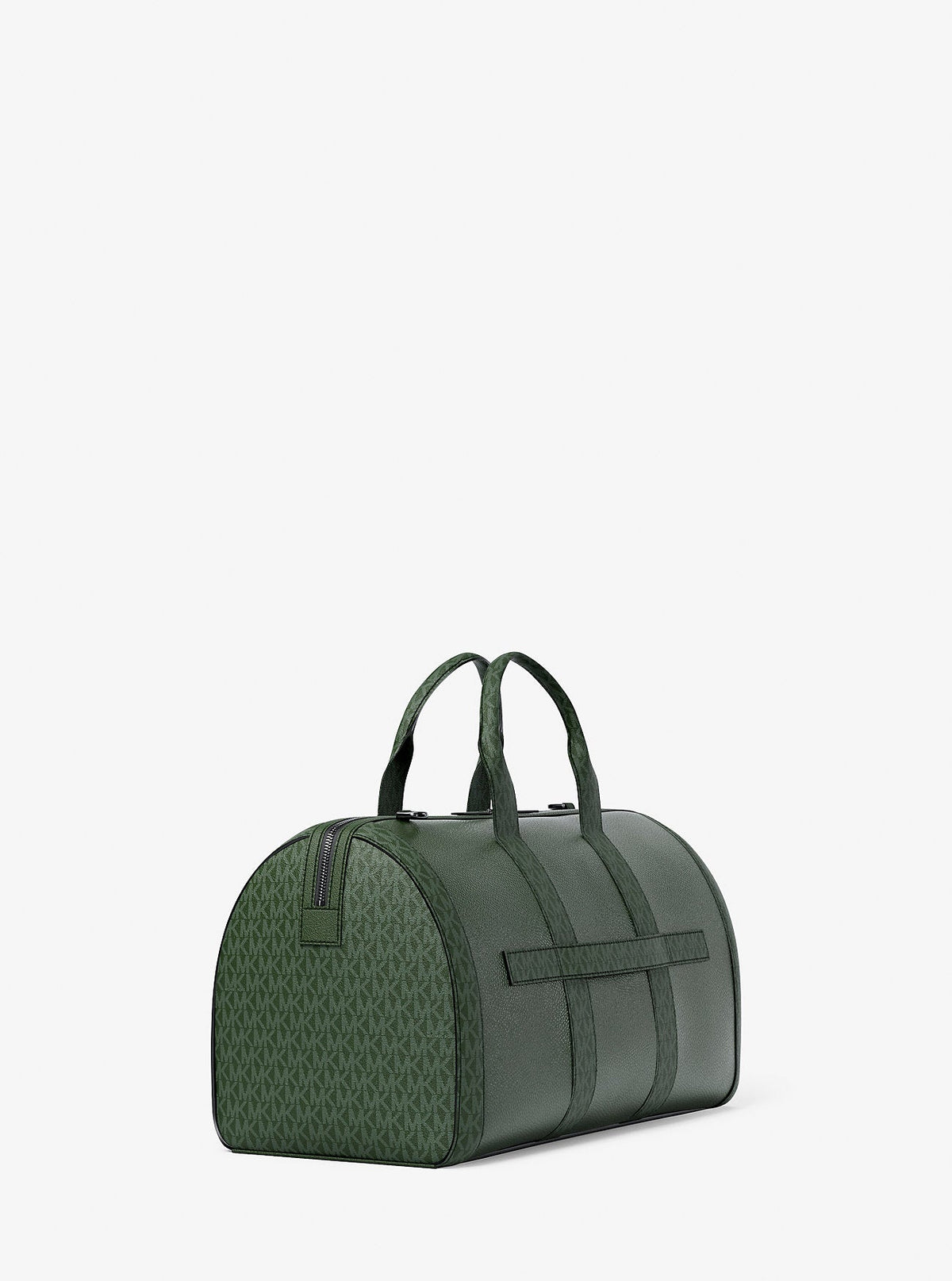 Cooper Pebbled Leather and Signature Logo Duffel Bag