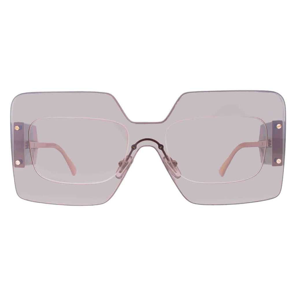 Versace Mirror Silver Shield Ladies Sunglasses VE2277 10026I 142
