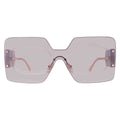 Versace Mirror Silver Shield Ladies Sunglasses VE2277 10026I 142