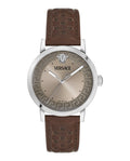 Versace Albireo Leather Watch