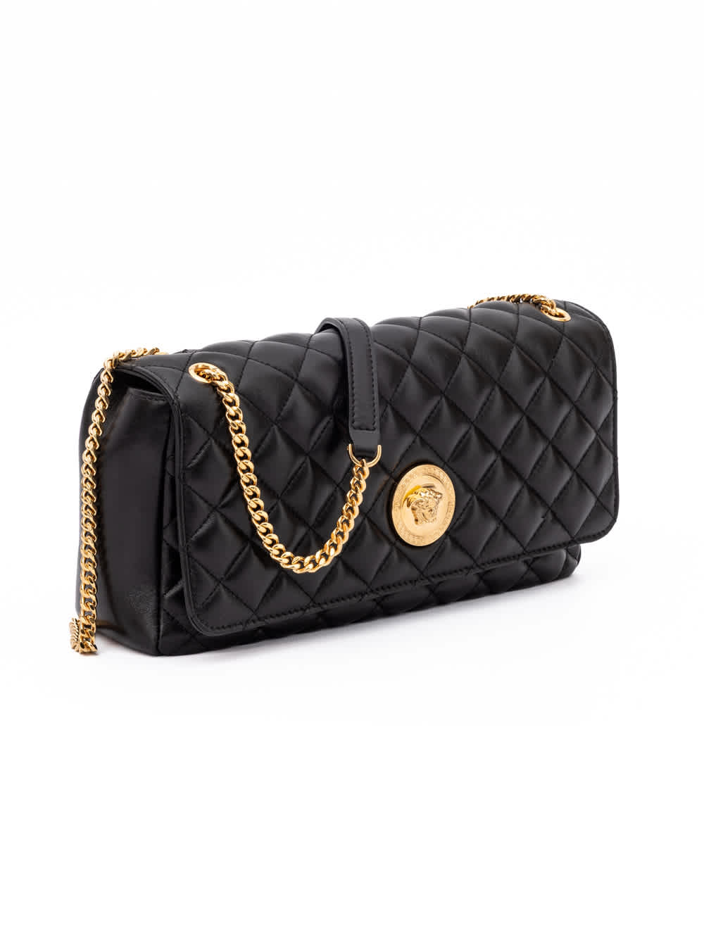 Versace Leather Shoulder Strap Women's Bag