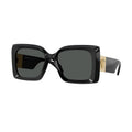 Versace Sunglasses Square Full Rim, Havana Frame And Dark Grey Lens Ve4467U108/87