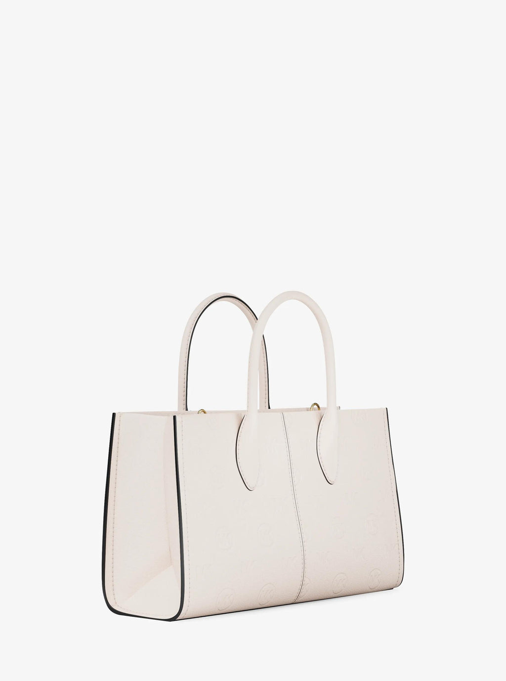 Mirella Medium Logo Debossed Satchel