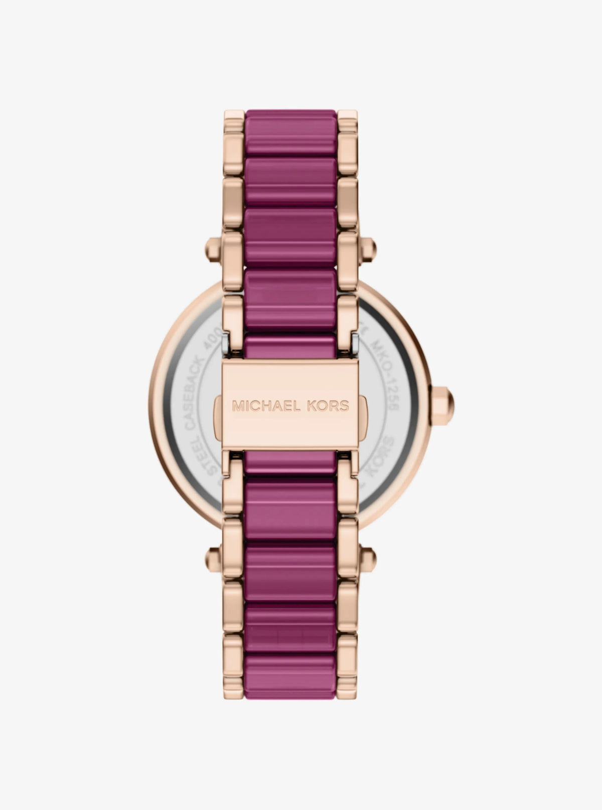 Oversized Parker Pavé Pink-Tone Watch