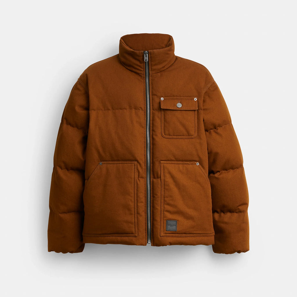 Coach Outlet Canvas Down Jacket