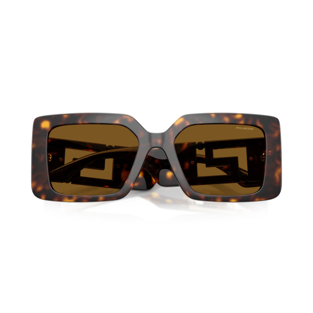 0ve4505u Rectangular Tortoiseshell Sunglasses