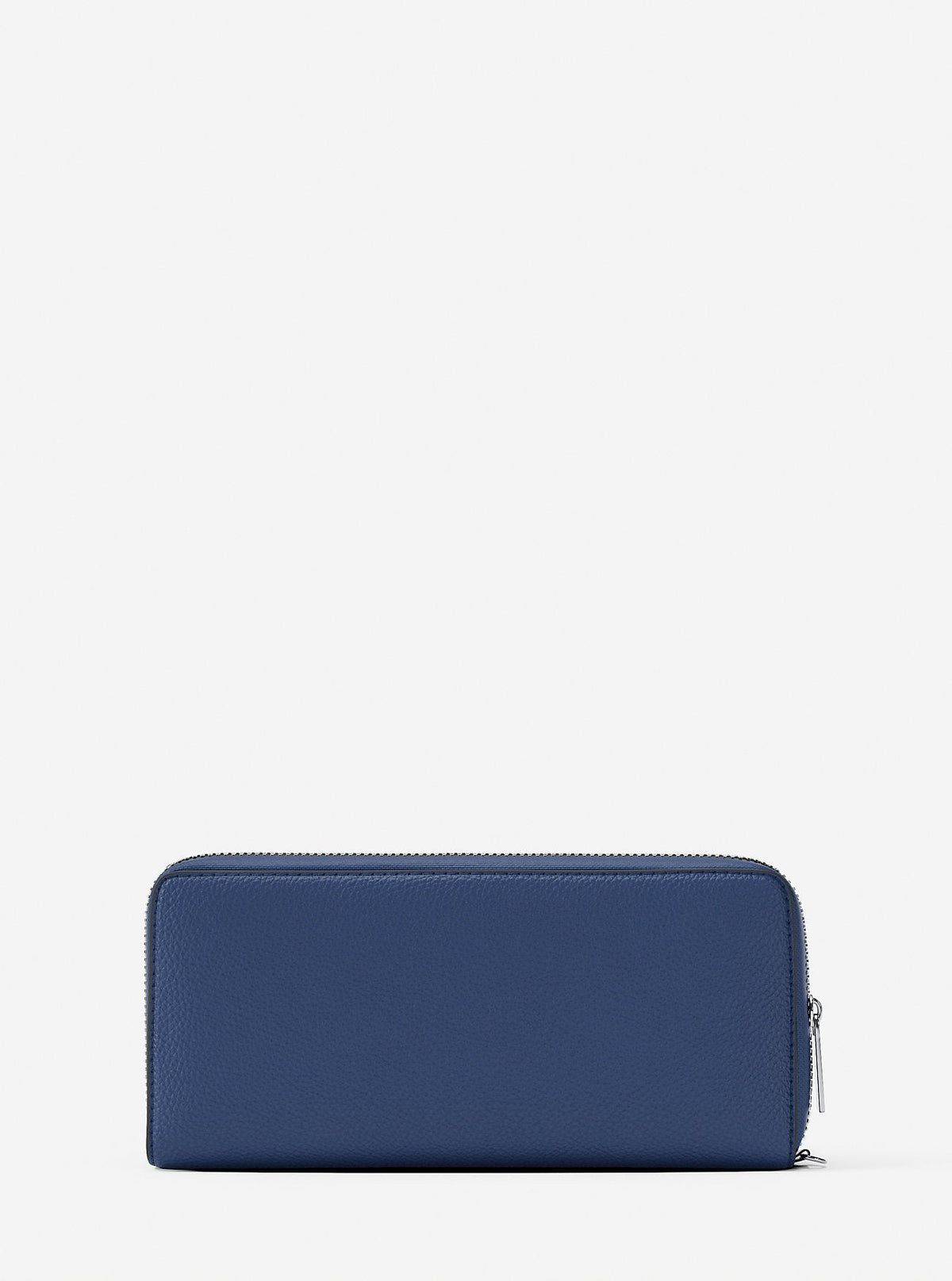 Large Pebbled Leather Continental Wallet