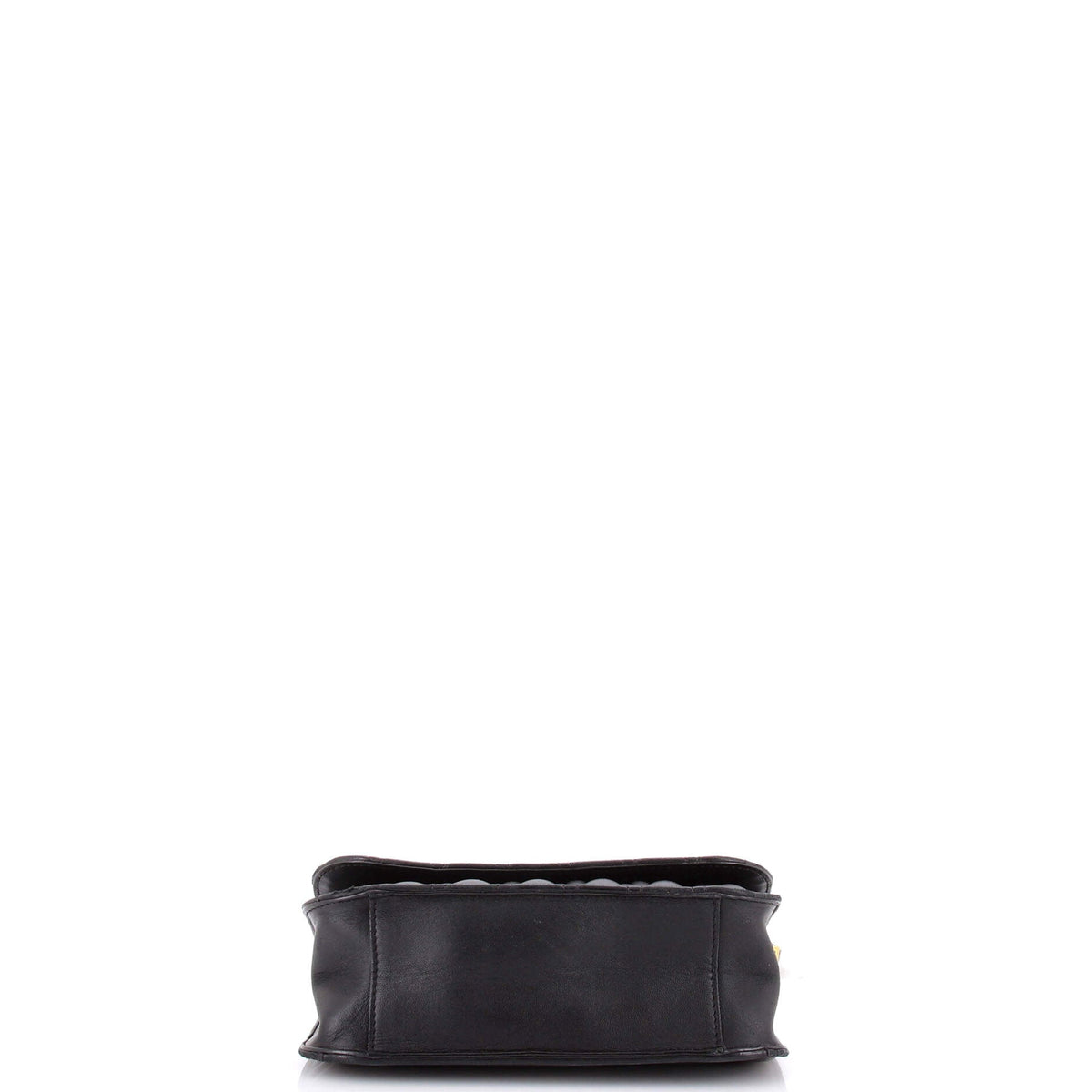Virtus Flap Shoulder Bag Quilted Leather Small