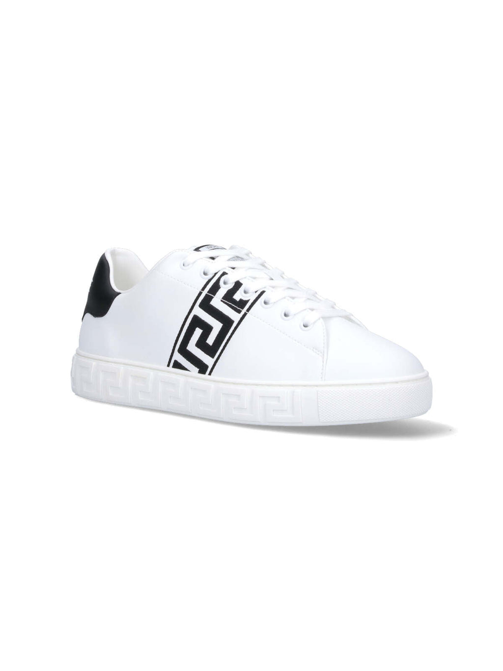 Low-Top Sneakers with Embroidered Logo