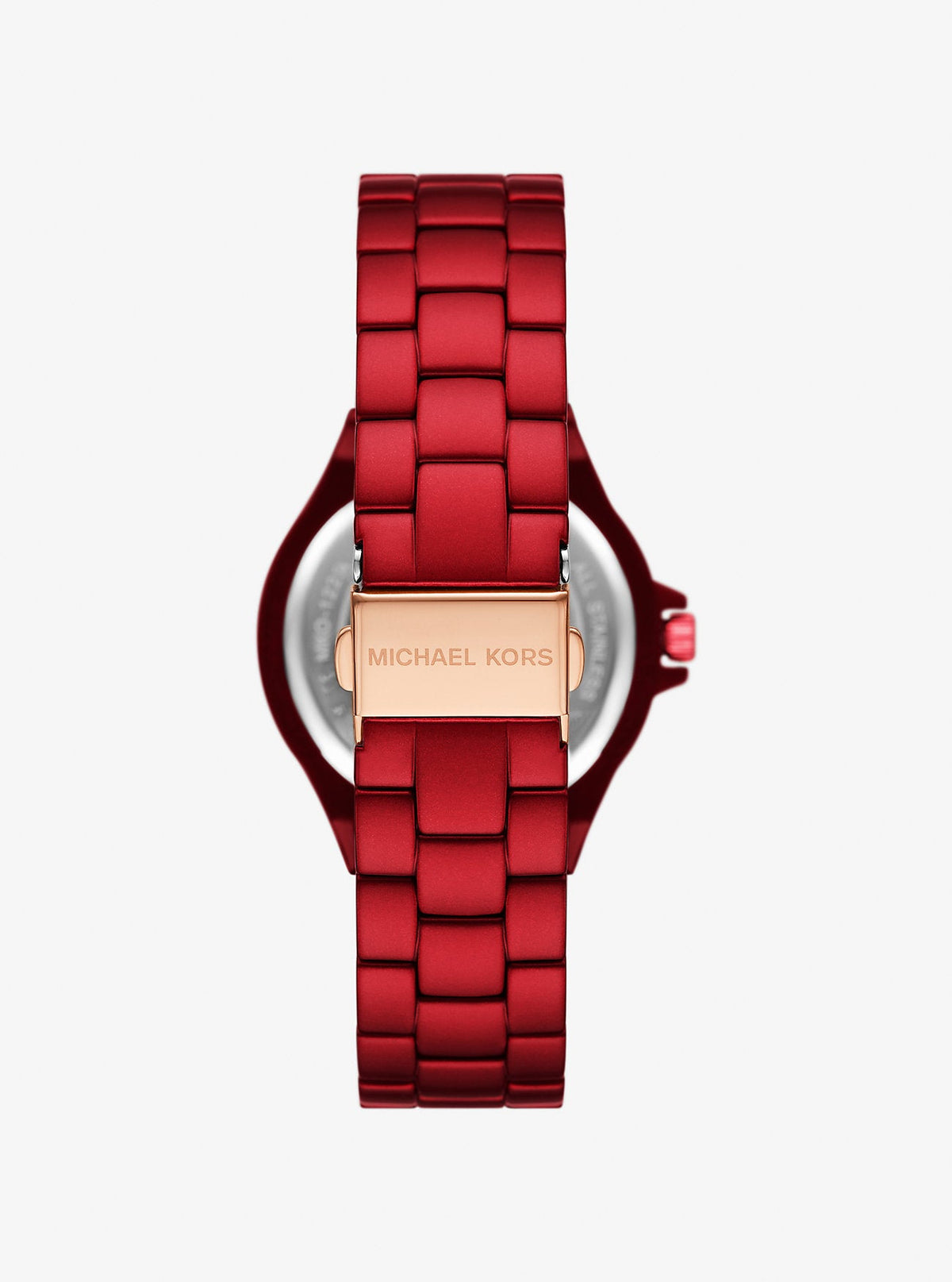 Lennox Pavé Red-Tone Watch