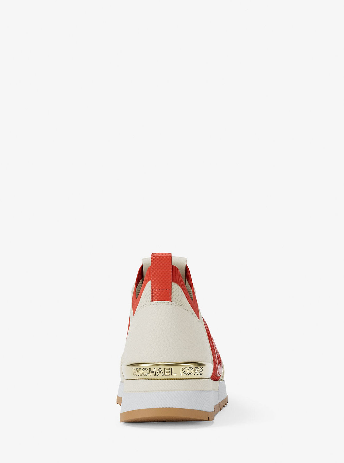 Michael Kors Outlet Jenkins Two-Tone Stretch Knit Trainer