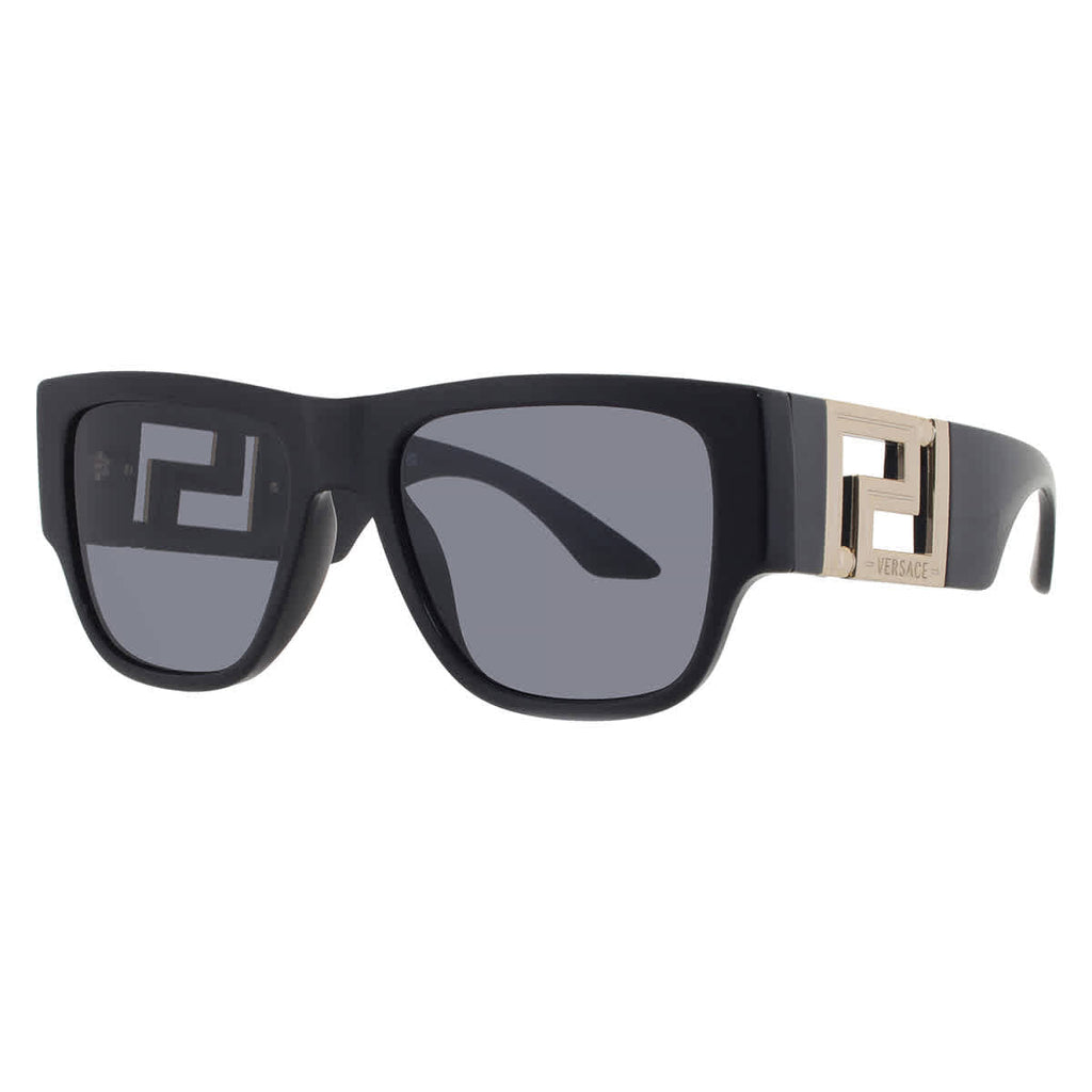 Versace Dark Grey Square Men's Sunglasses VE4403 GB1/87 57