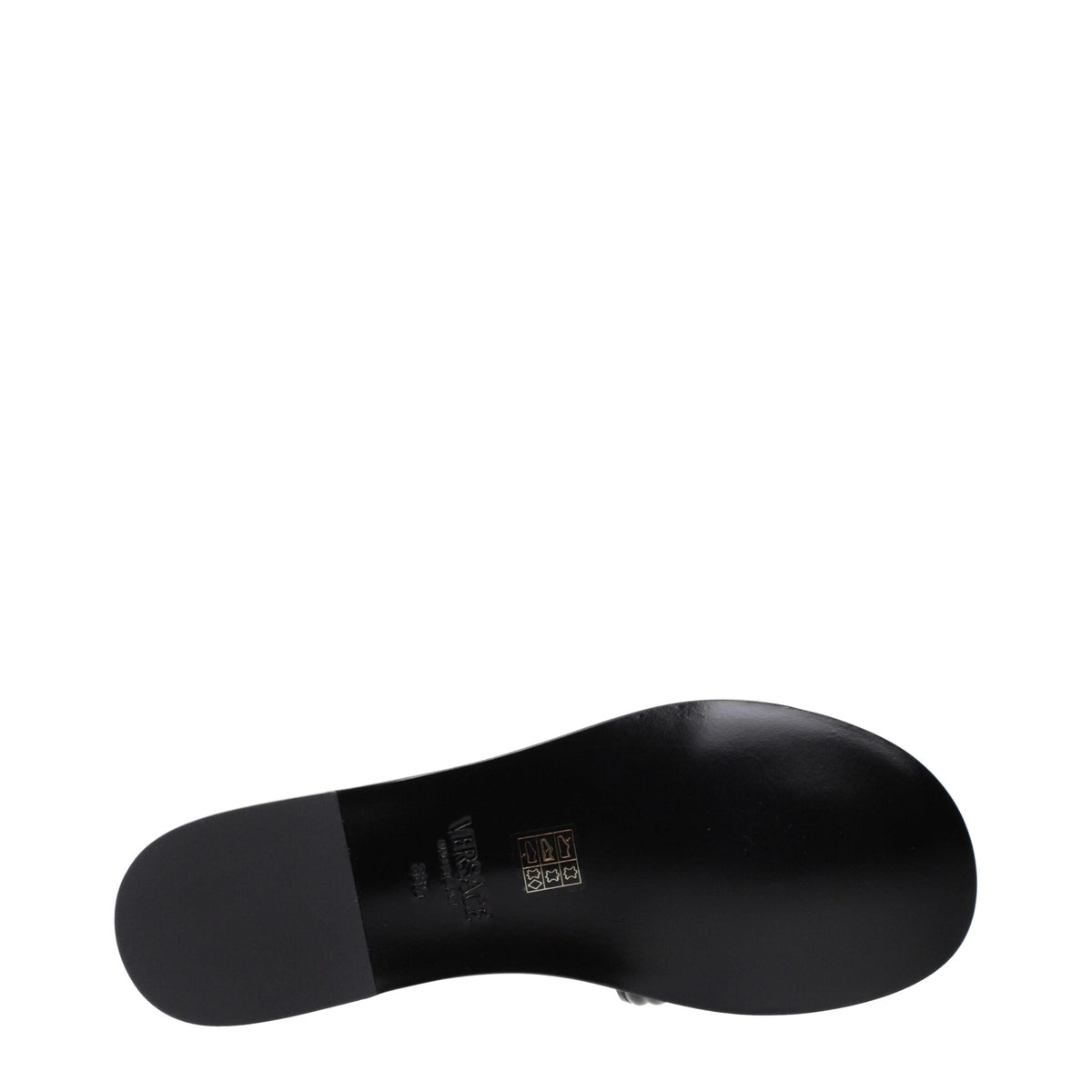 Versace Leather Women's Slippers