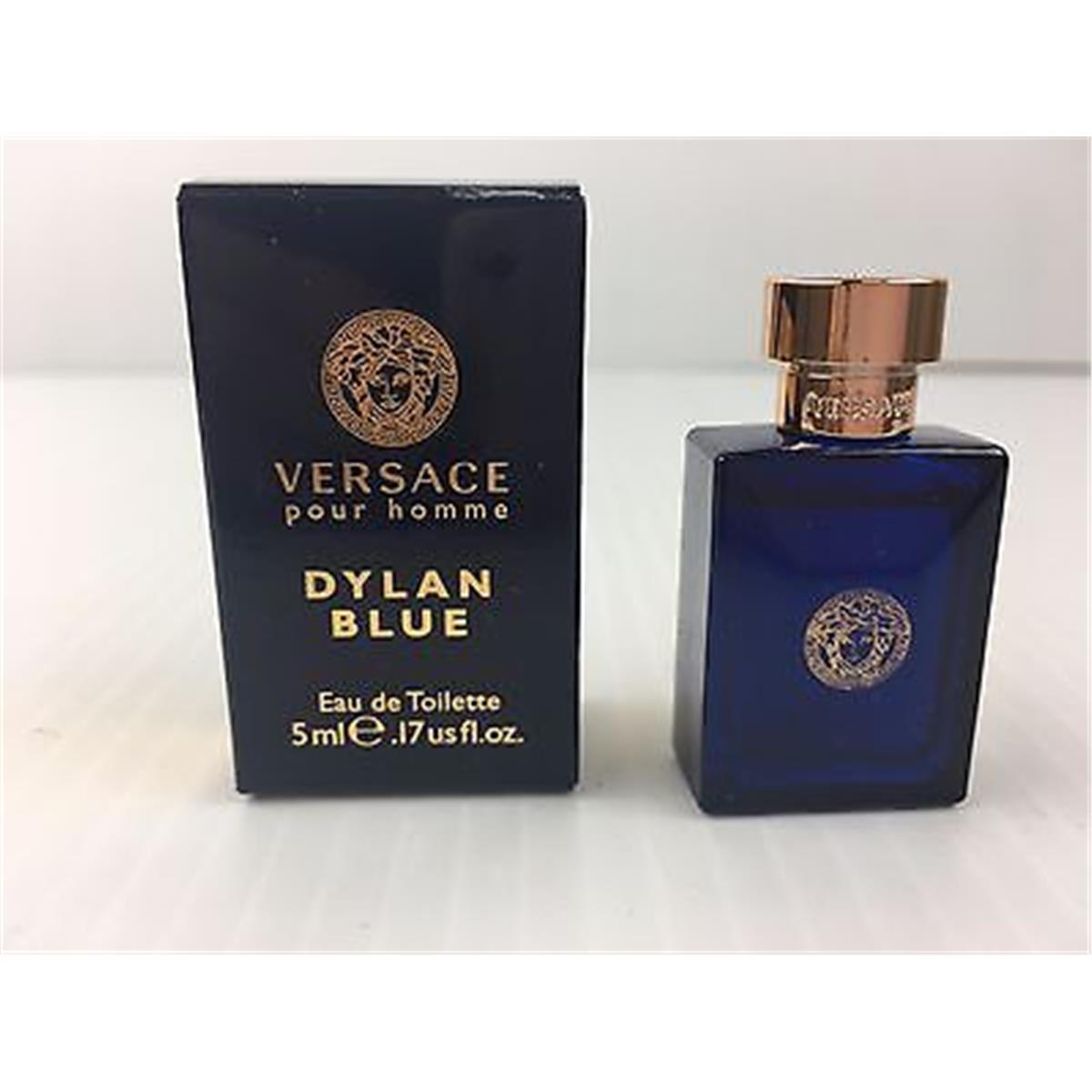 Versace VDBMT017 0.17 oz Dylan Blue Eau De Toilette Mini for Men