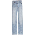 Versace All Over Monogram Denim Jeans