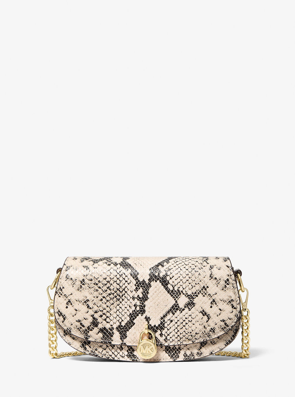 Mila Small Snake Embossed Crossbody Bag