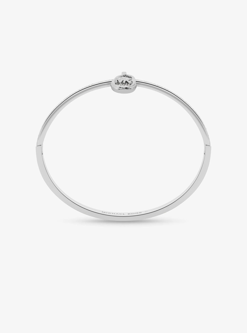 Pavé Logo Padlock Bangle