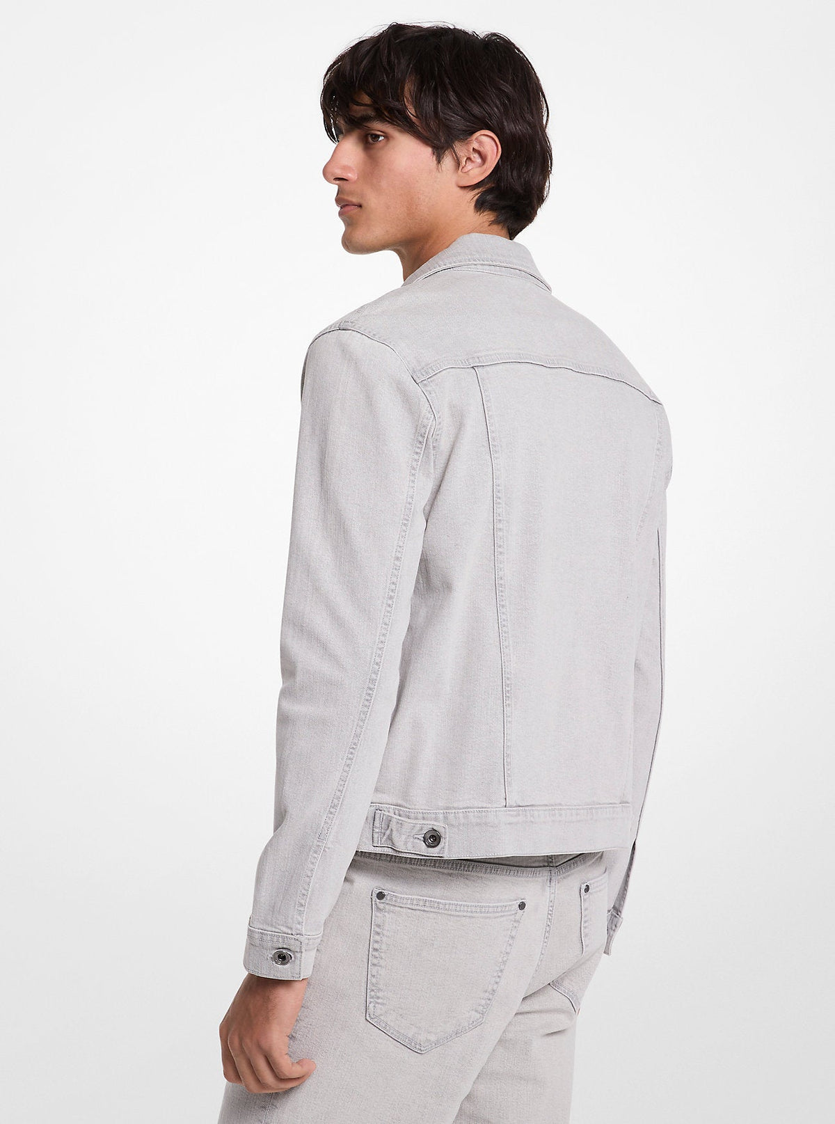 Stretch Denim Trucker Jacket