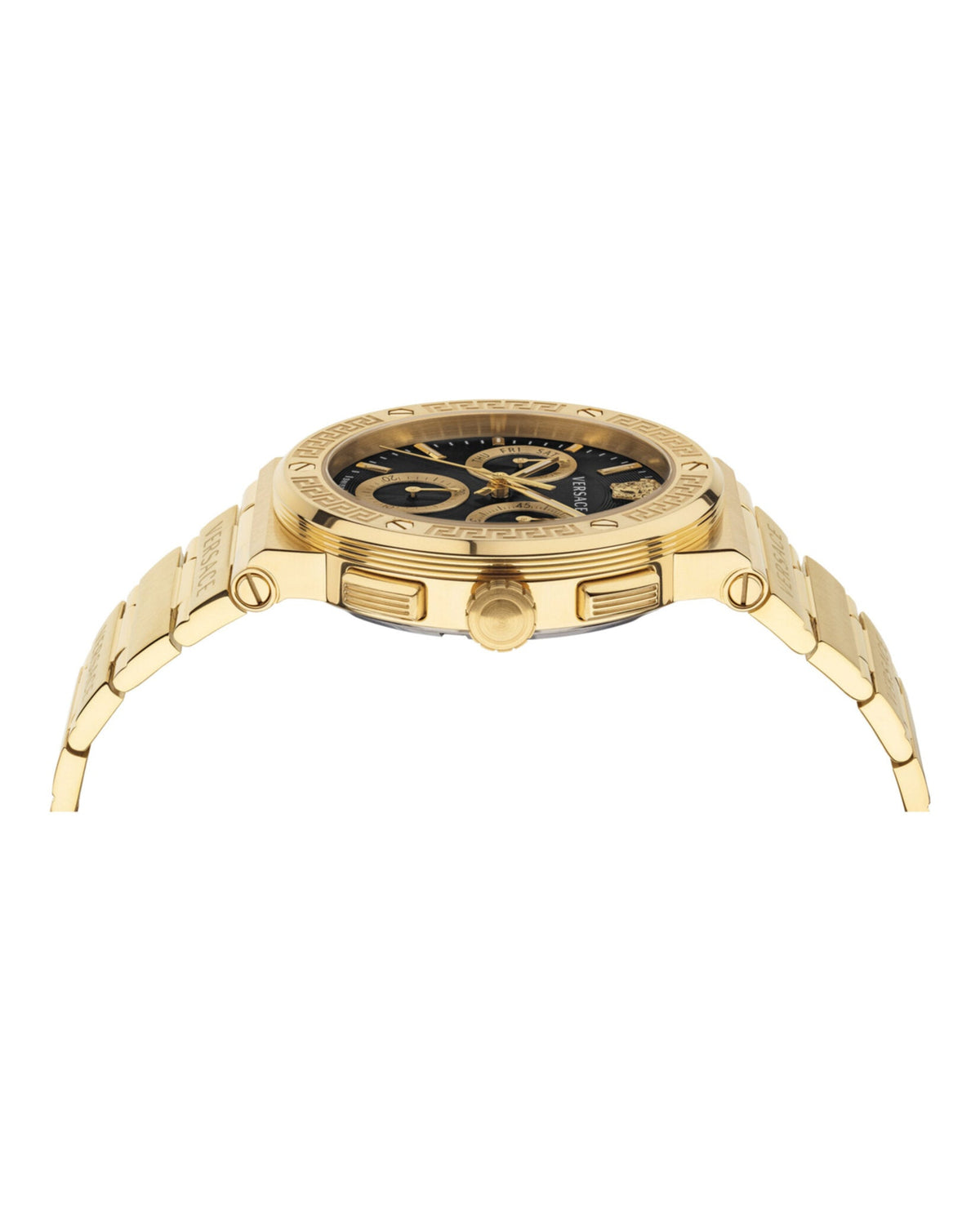 Greca Logo Chronograph Watch