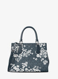 Marilyn Medium Printed Signature Logo Satchel