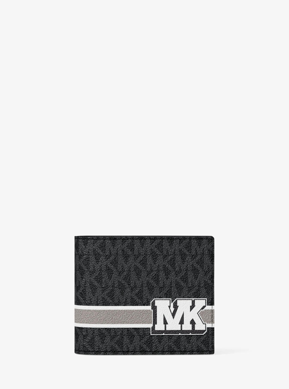 Cooper Striped Signature Logo Billfold Wallet With Passcase